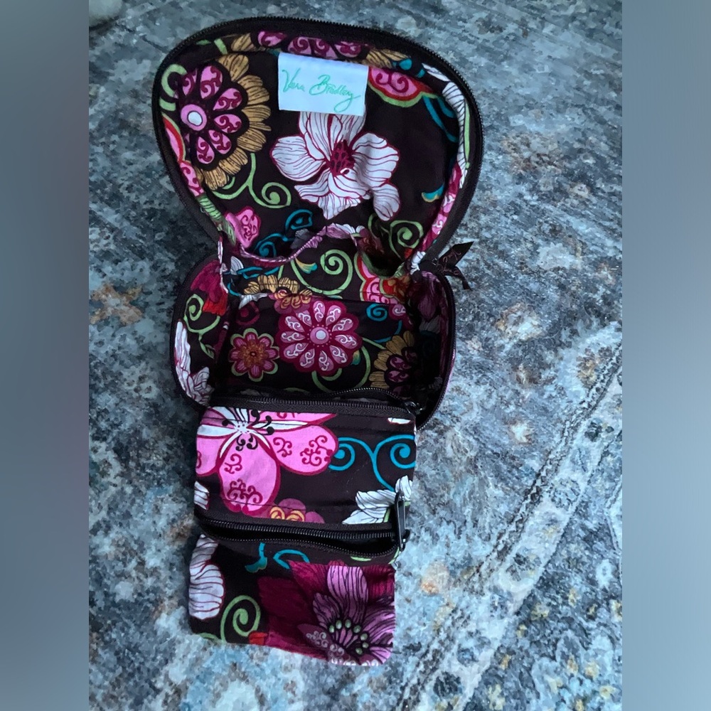 EUC Vera Bradley Cosmetic/Jewelry MiSc BAG